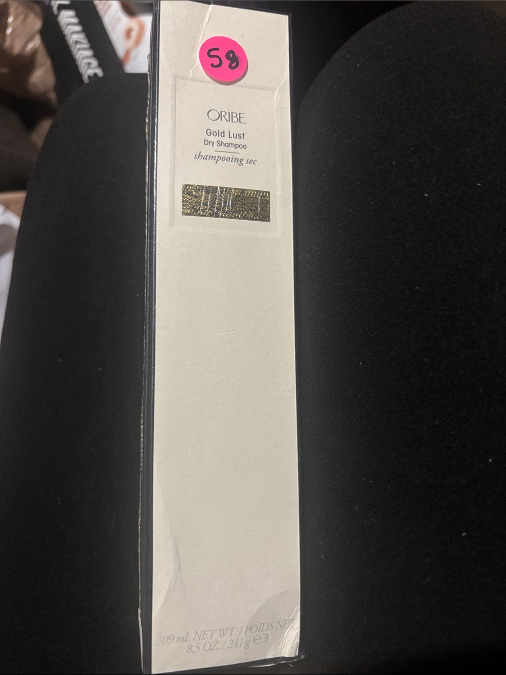 Oribe Gold Lust Dry Shampoo — Cream & Gold Accents full size 8.5 oz